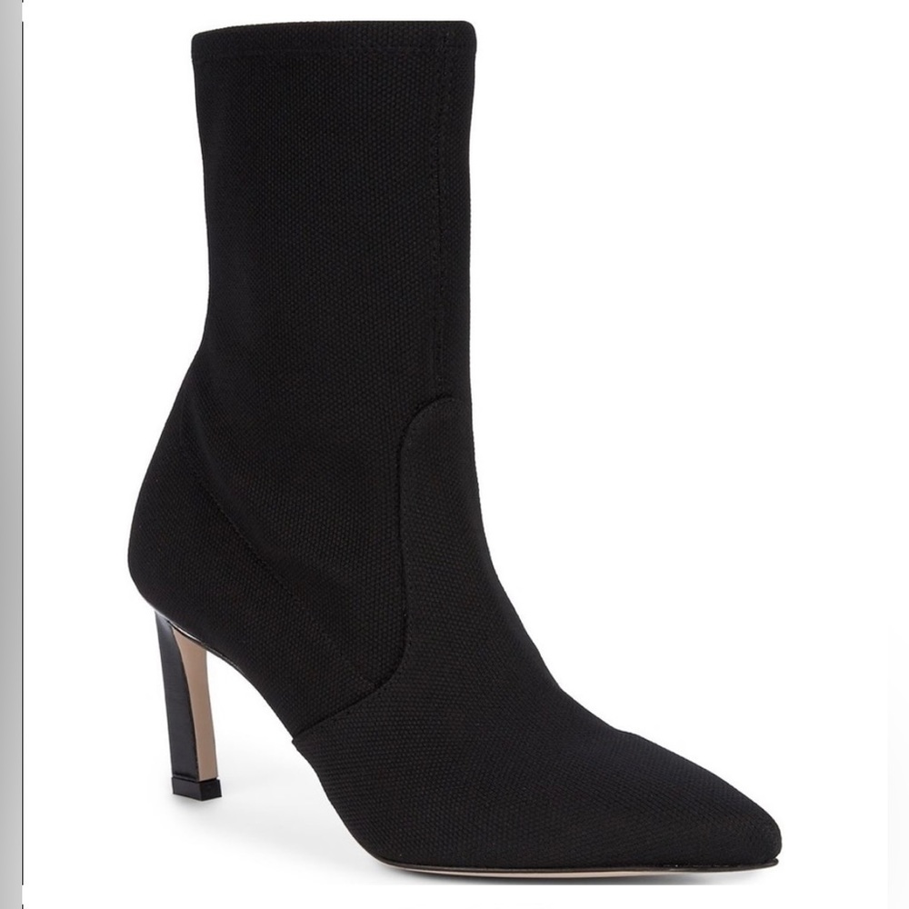 Stuart Weitzman Stuart 75 Stretch Bootie, Black S… - image 3